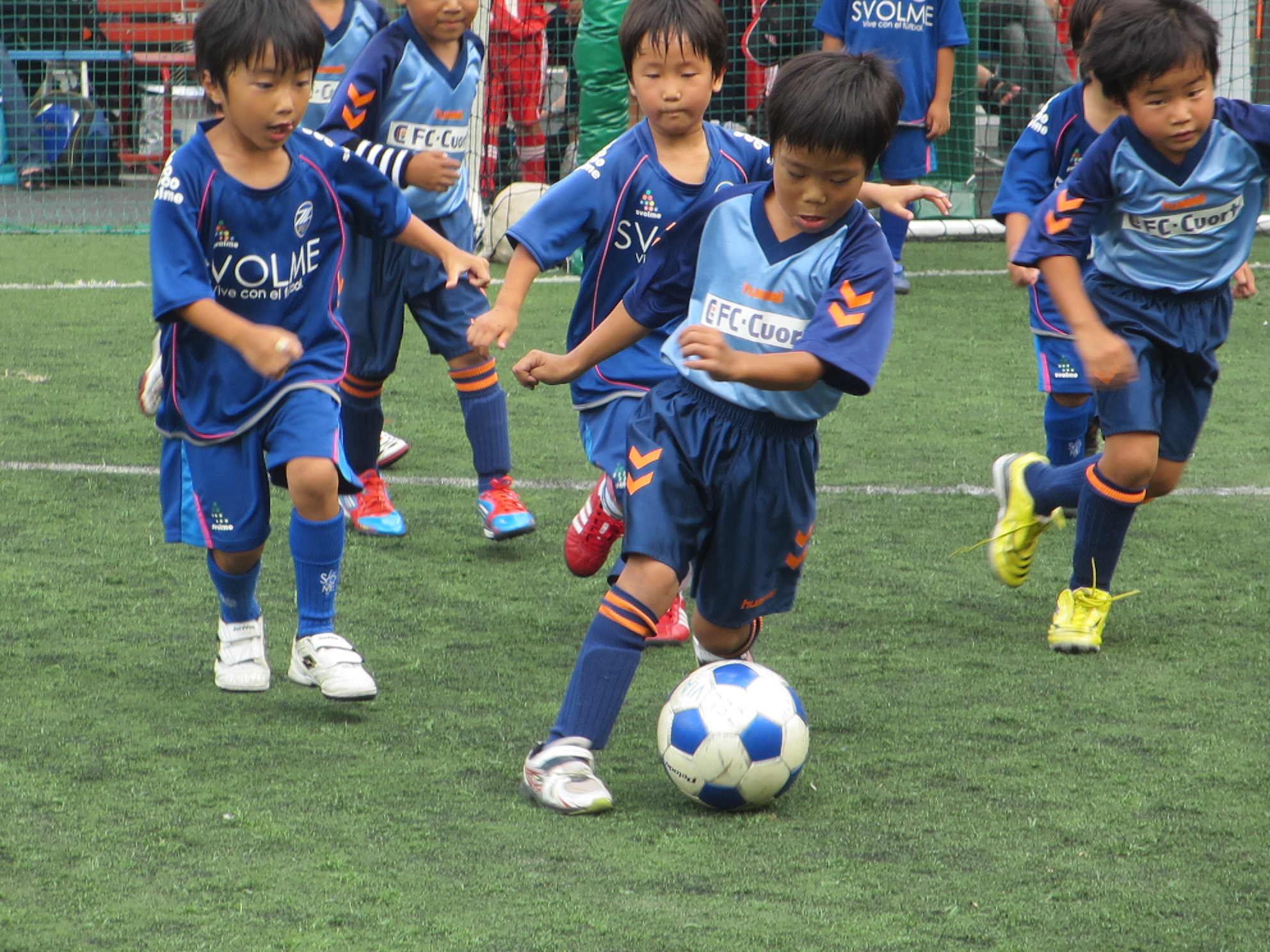 12 9 15 幼稚園生ミニサッカー大会を行いました Fc町田ゼルビア オフィシャルサイト