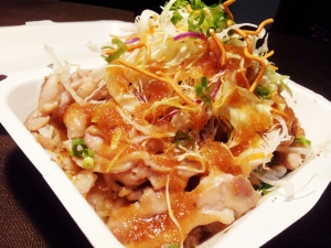 鉄板鶏飯おろし