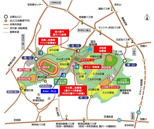 16明治安田生命ｊ２リーグ第1節 セレッソ大阪戦 駐輪場のご案内 Fc町田ゼルビア オフィシャルサイト
