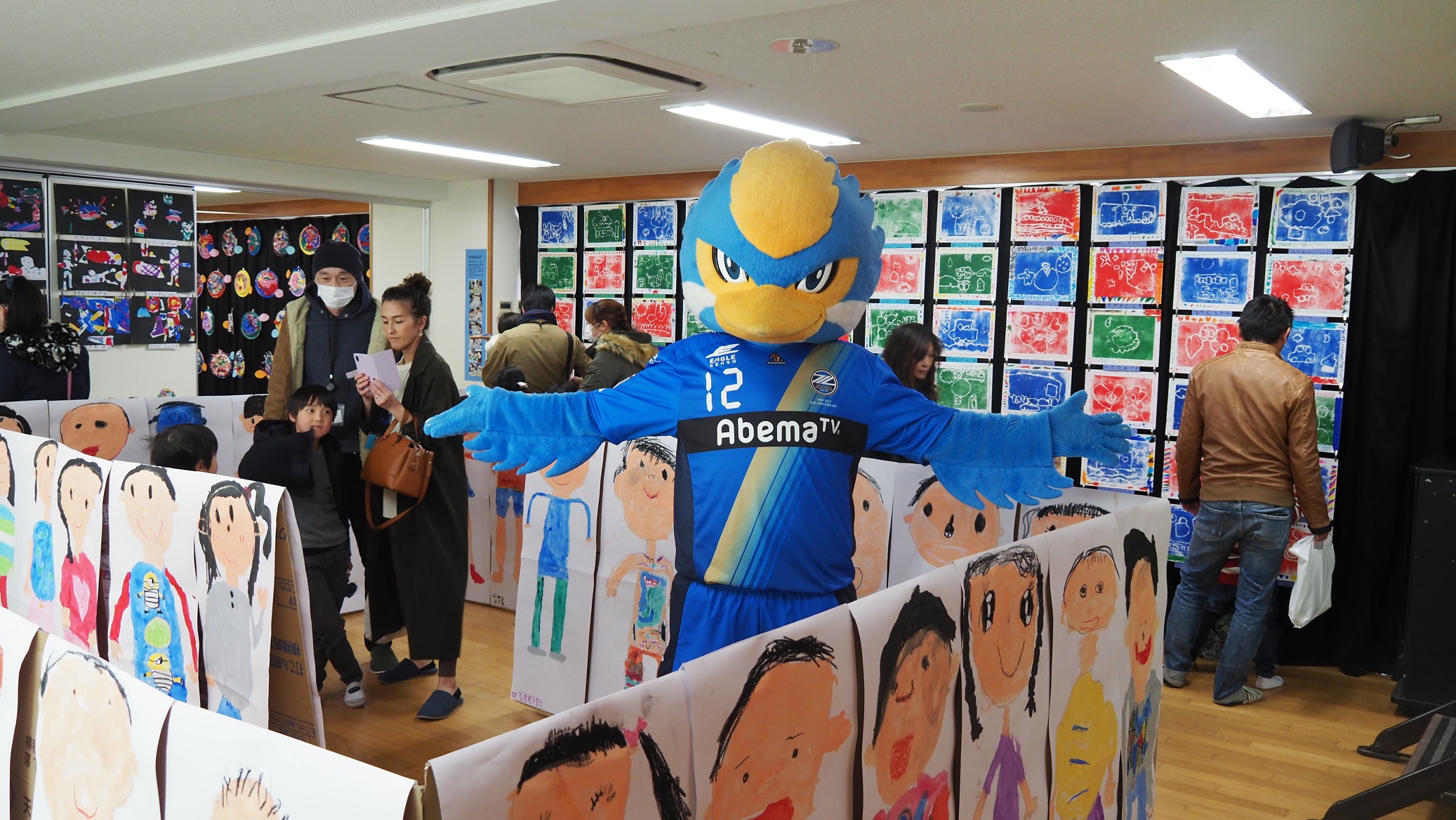 ゼルビーが『きそ幼稚園』を訪問しました