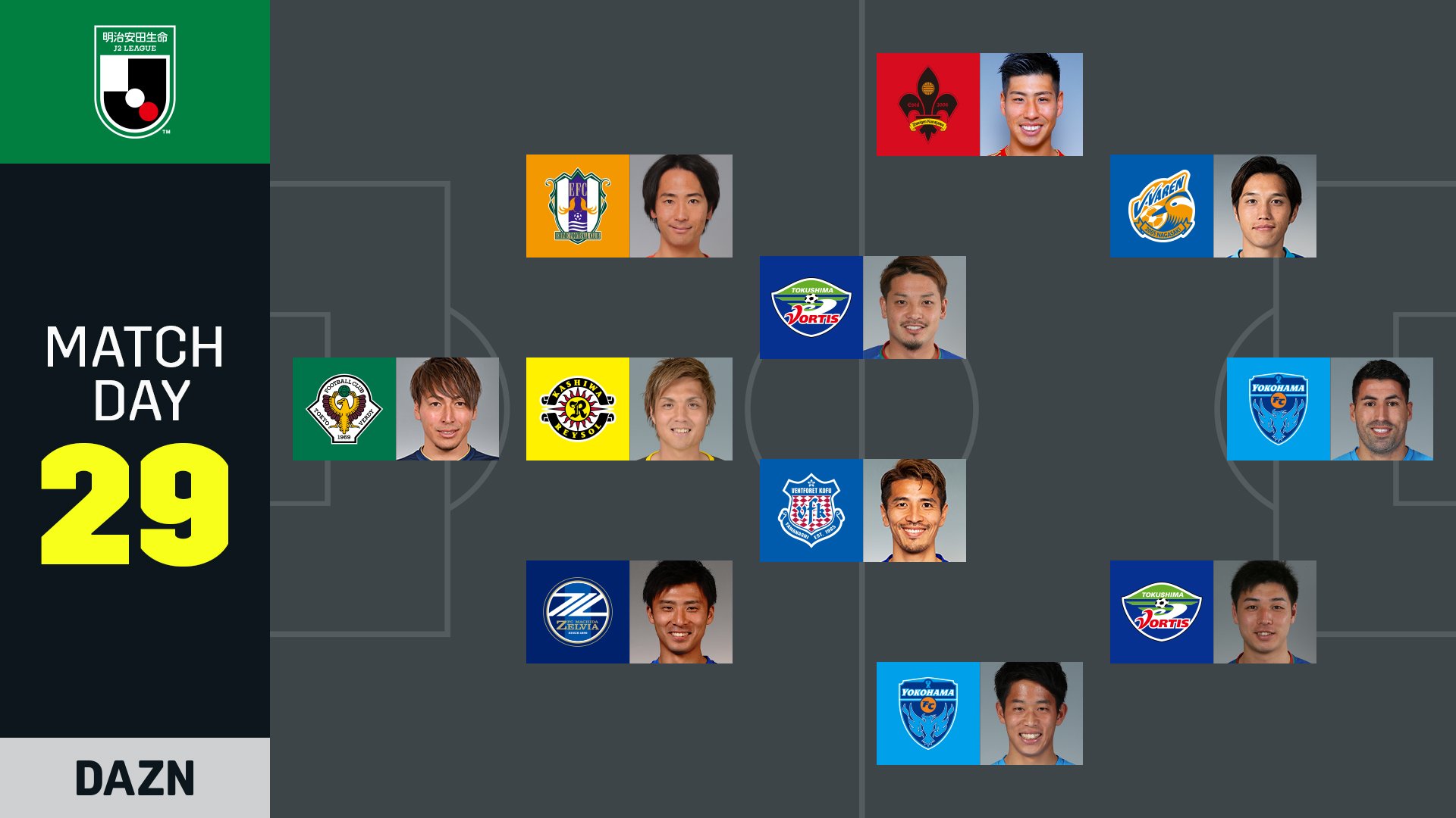 Ｊ２リーグ第29節･DAZN週間ベストプレーヤーに藤井航大選手が選出されました！
