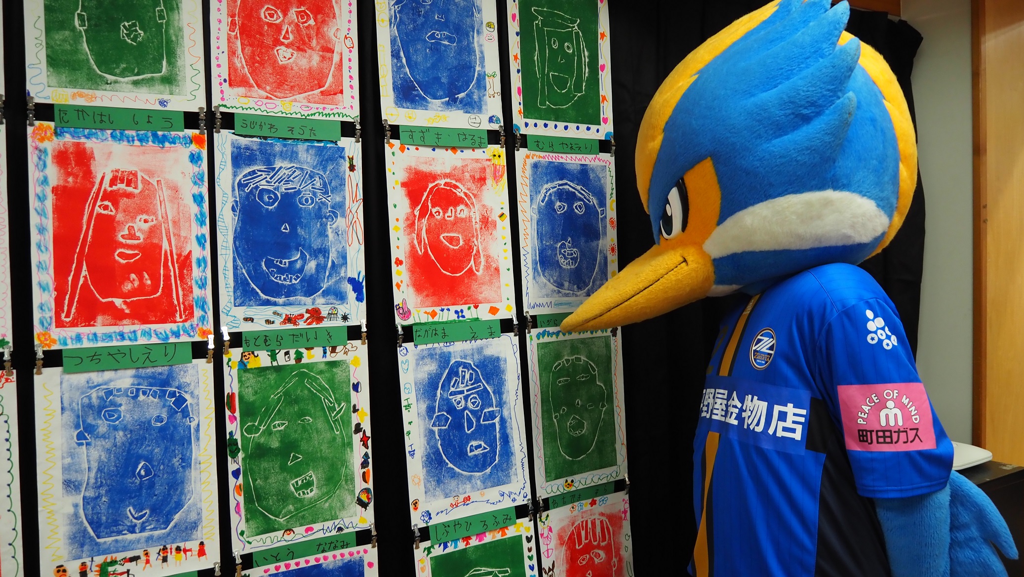 ゼルビーが『きそ幼稚園』を訪問しました