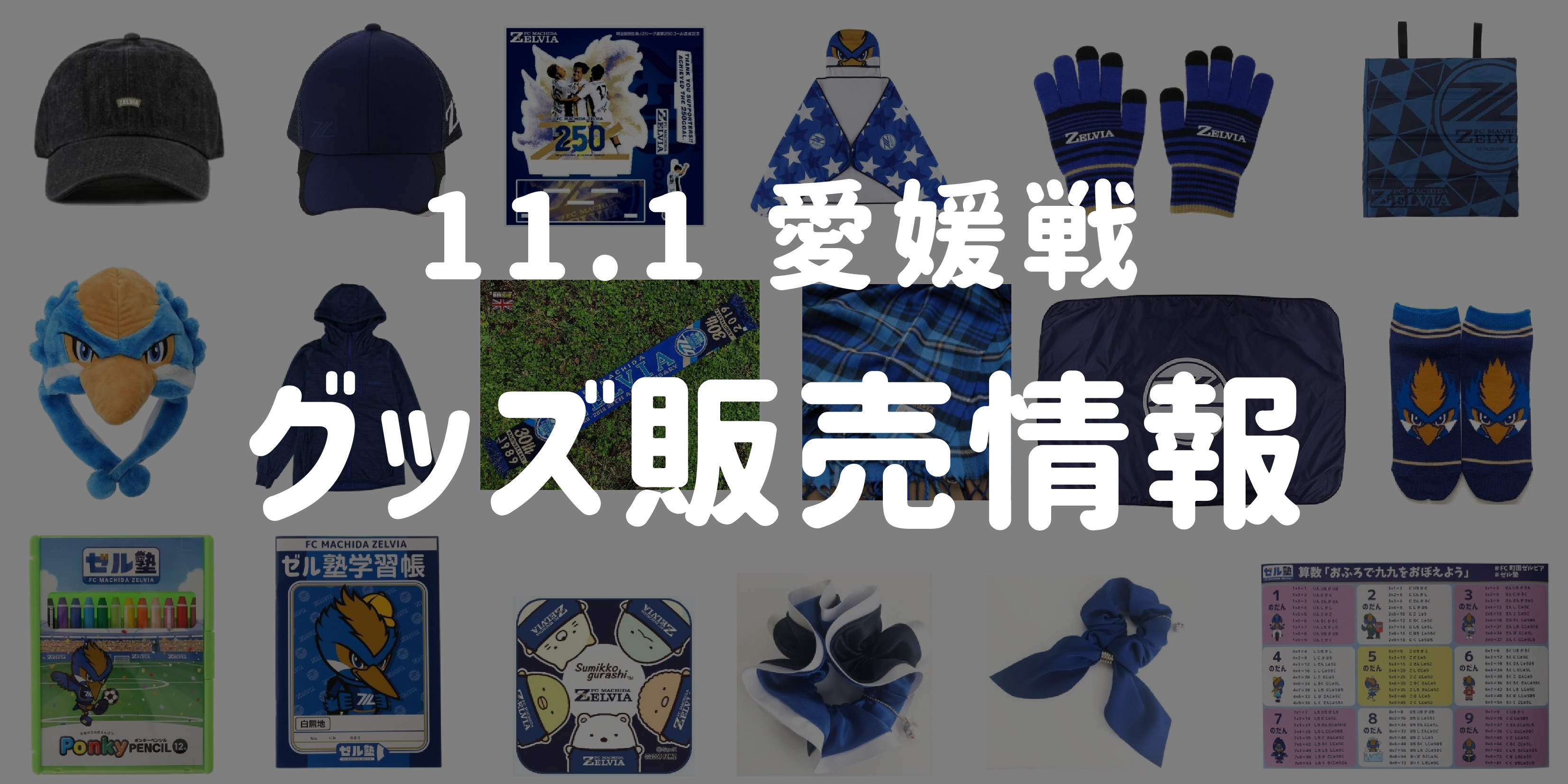 【グッズ情報】11/1愛媛ＦＣ戦