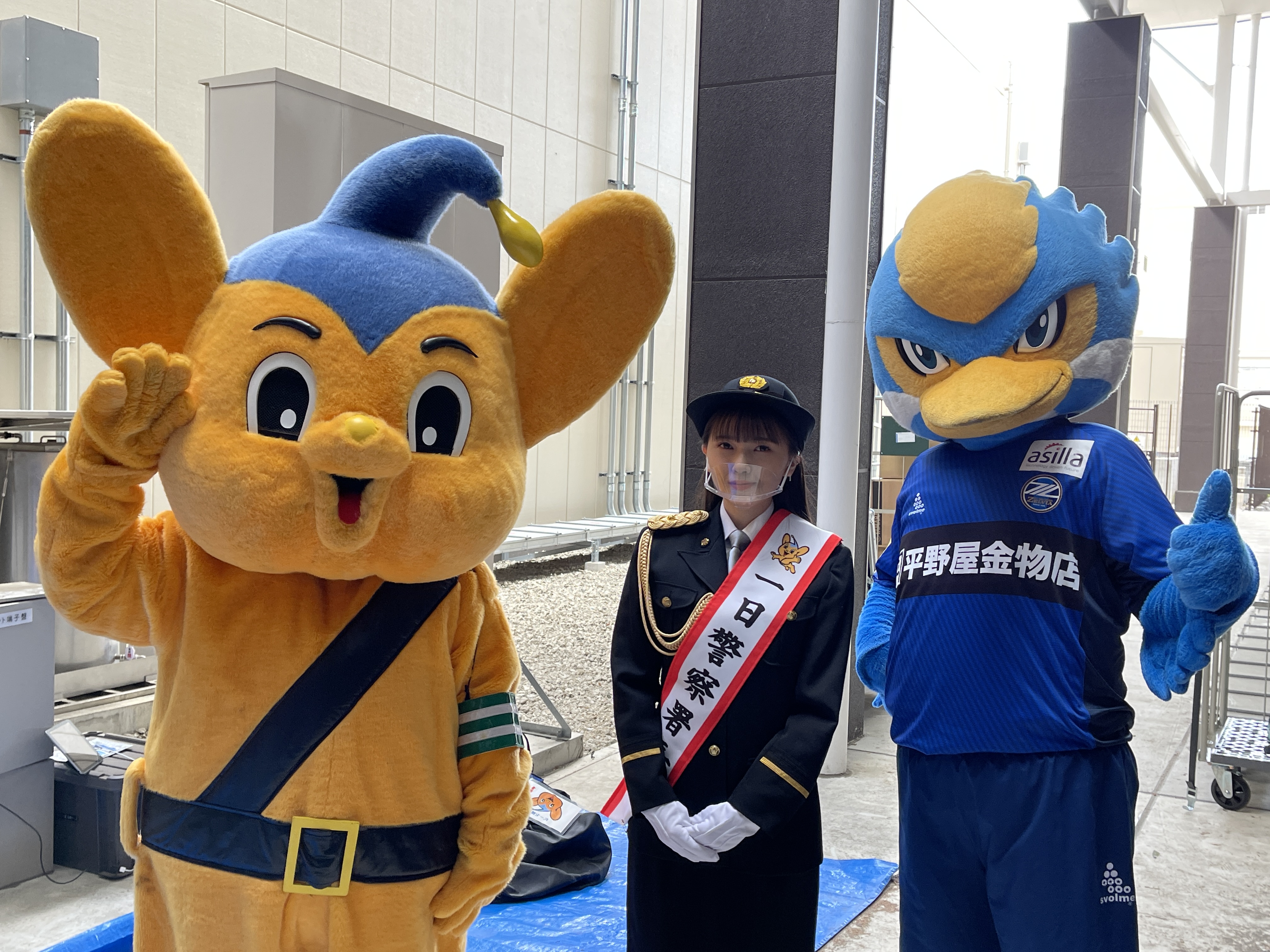ゼルビーが『町田警察・神奈川県警察との合同キャンペーン』に参加しました