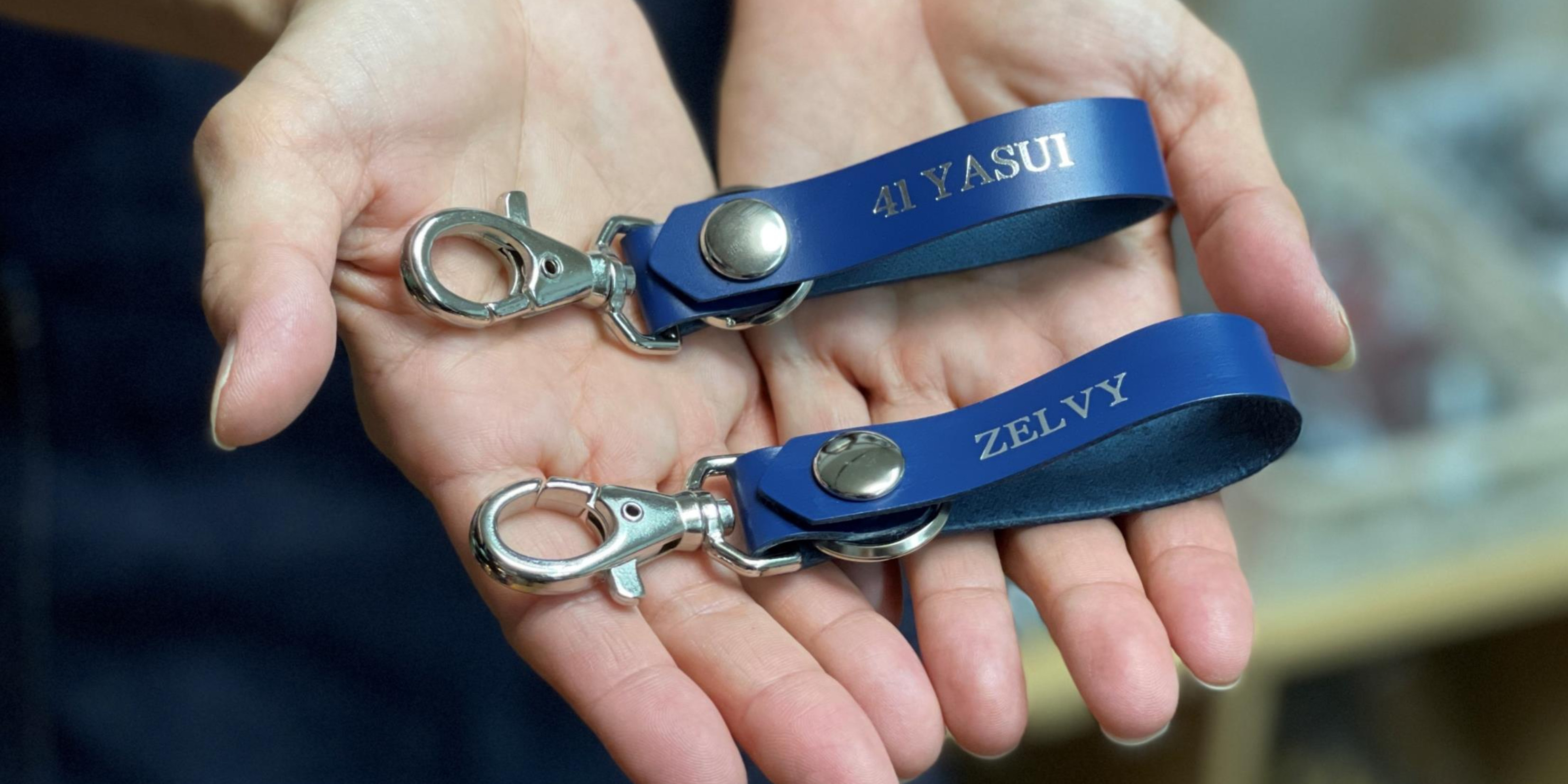 【地元企業コラボ商品】ボールホルダー＆本革キーホルダー販売