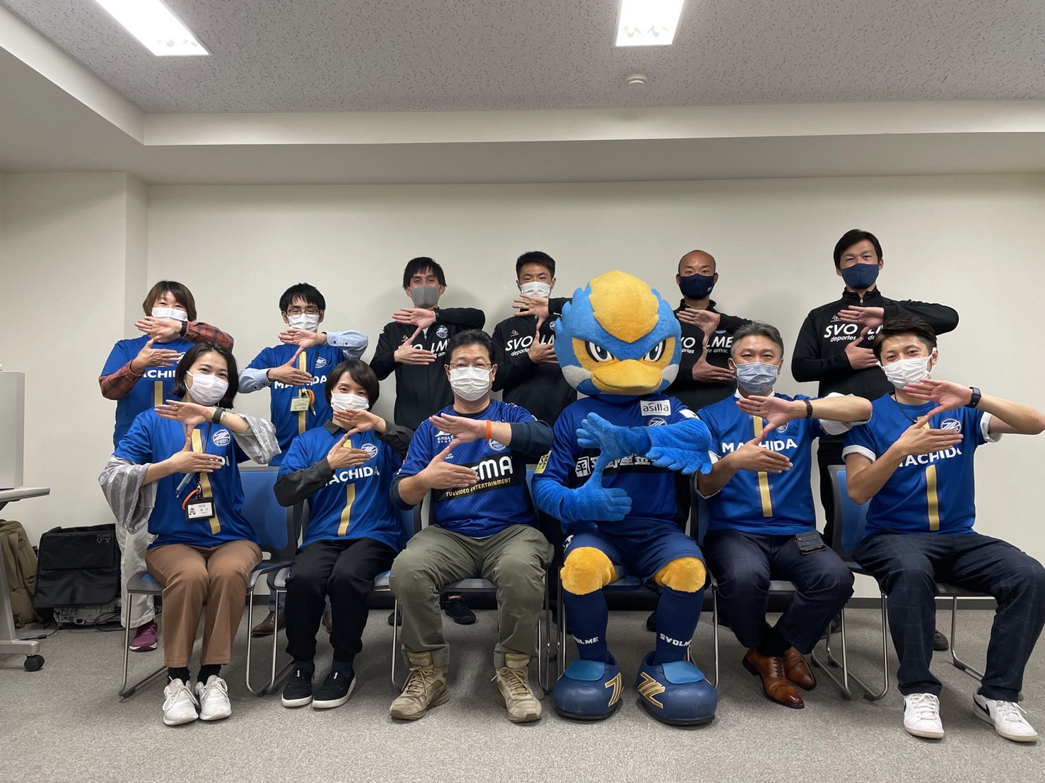 11/11 李漢宰CNとゼルビーが『認知症サポーター養成講座』を受講しました
