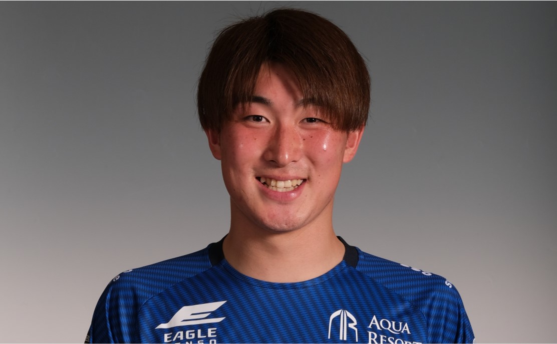 晴山岬選手 期限付き移籍のお知らせ