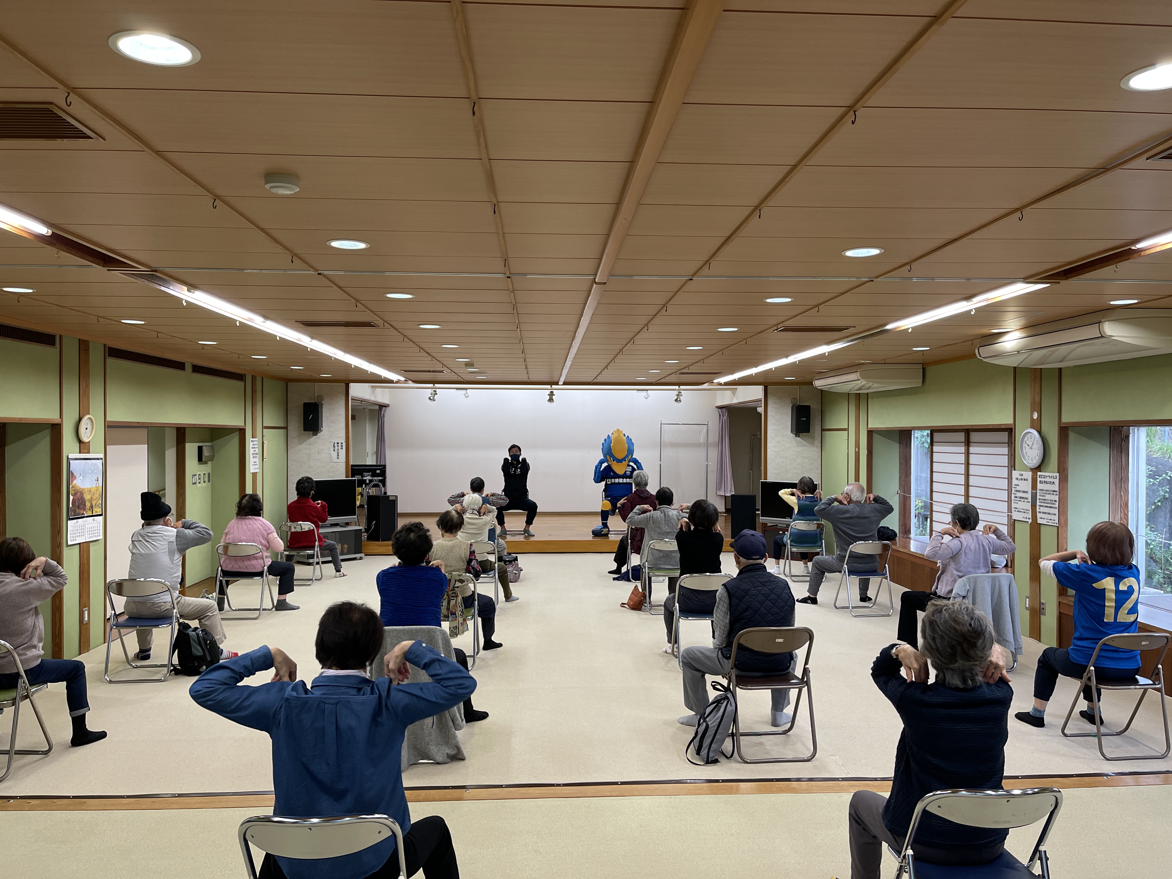 元気にいきいきと暮らせるように！ 健康体操教室を実施しています！