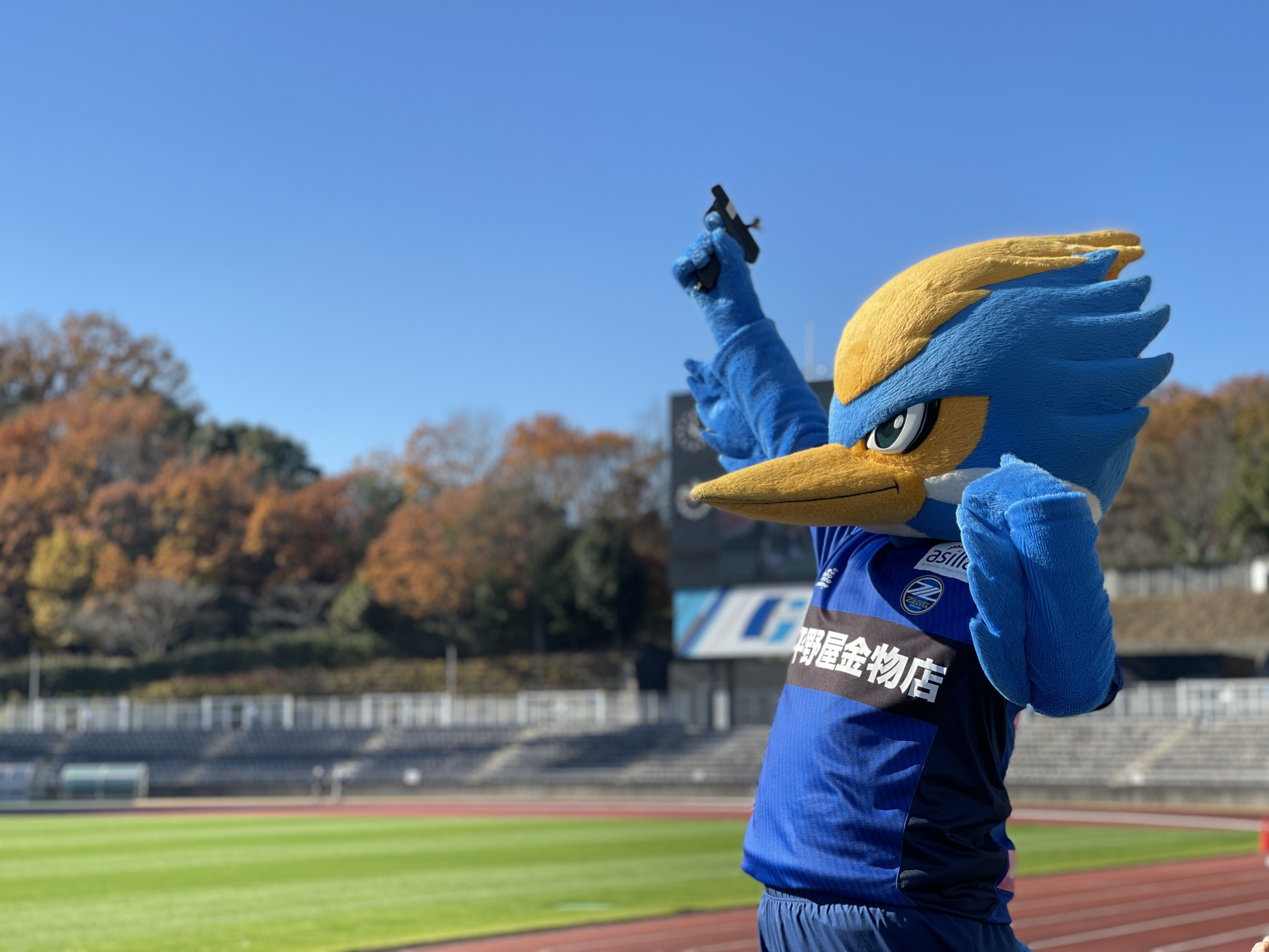 12/4 ゼルビーが第49回町田市こどもマラソン大会に参加しました