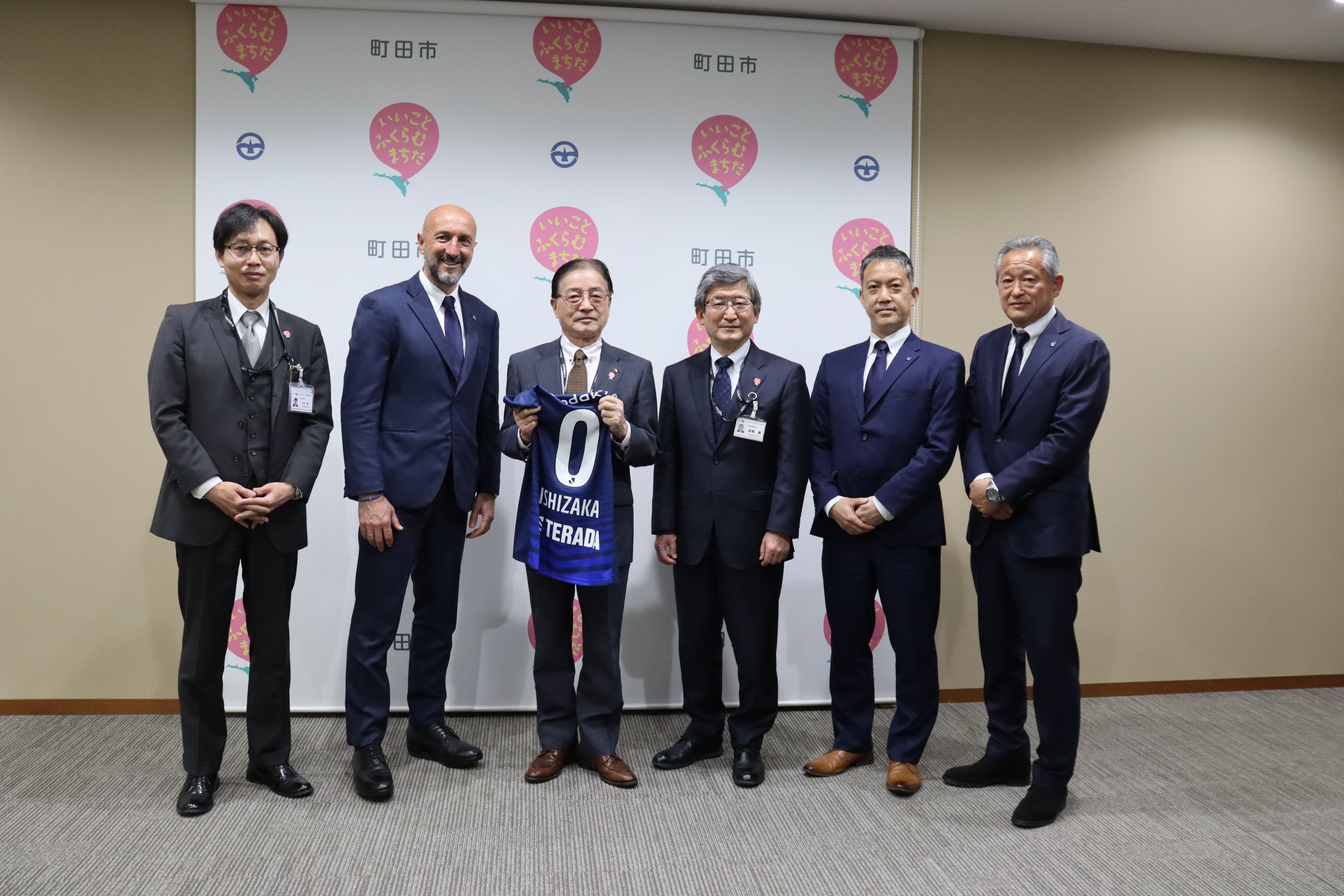 【2022シーズンも共闘】町田市役所を表敬訪問しました！