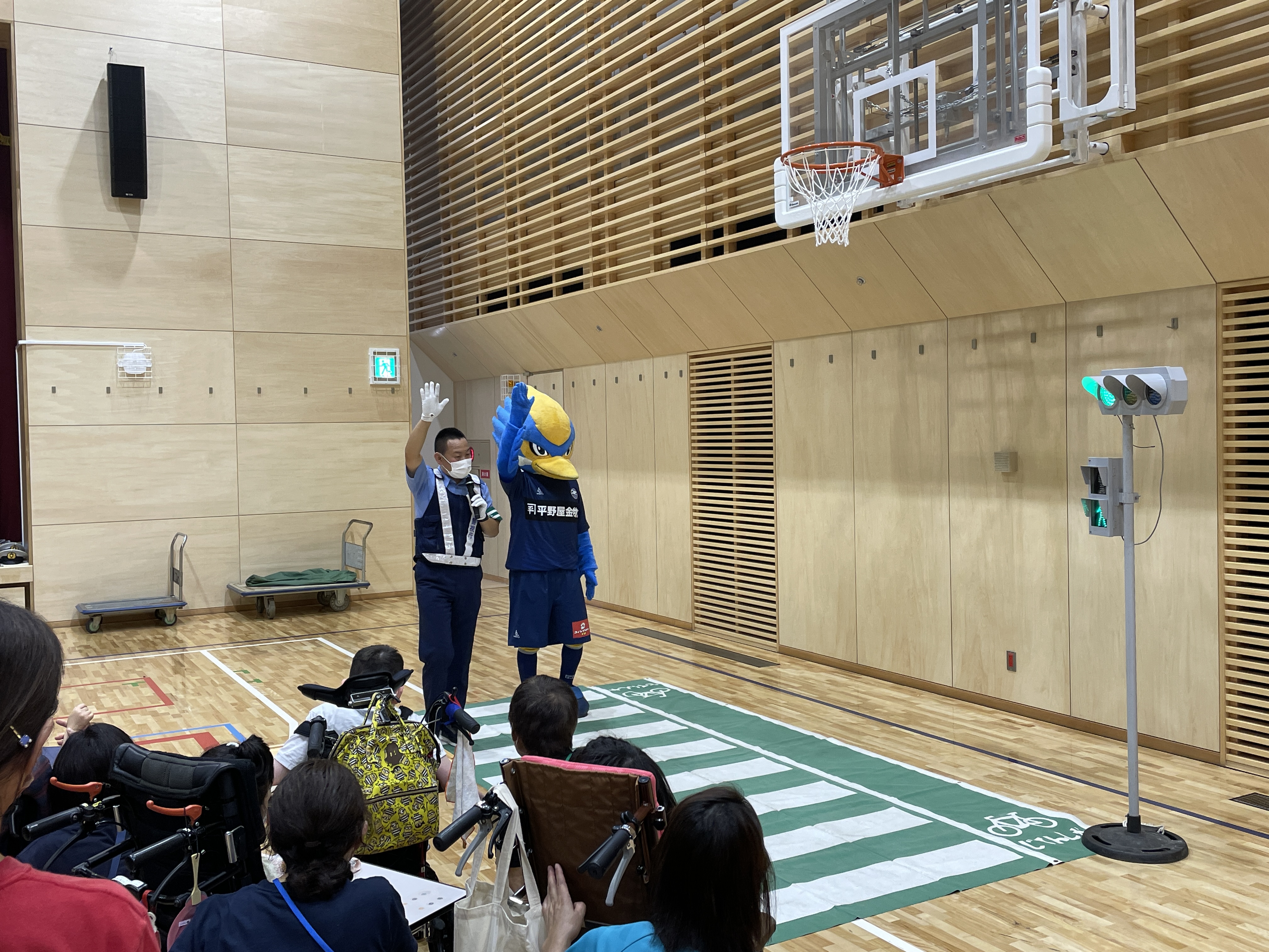 ゼルビーが町田の丘学園にて『交通安全教室』に参加しました！
