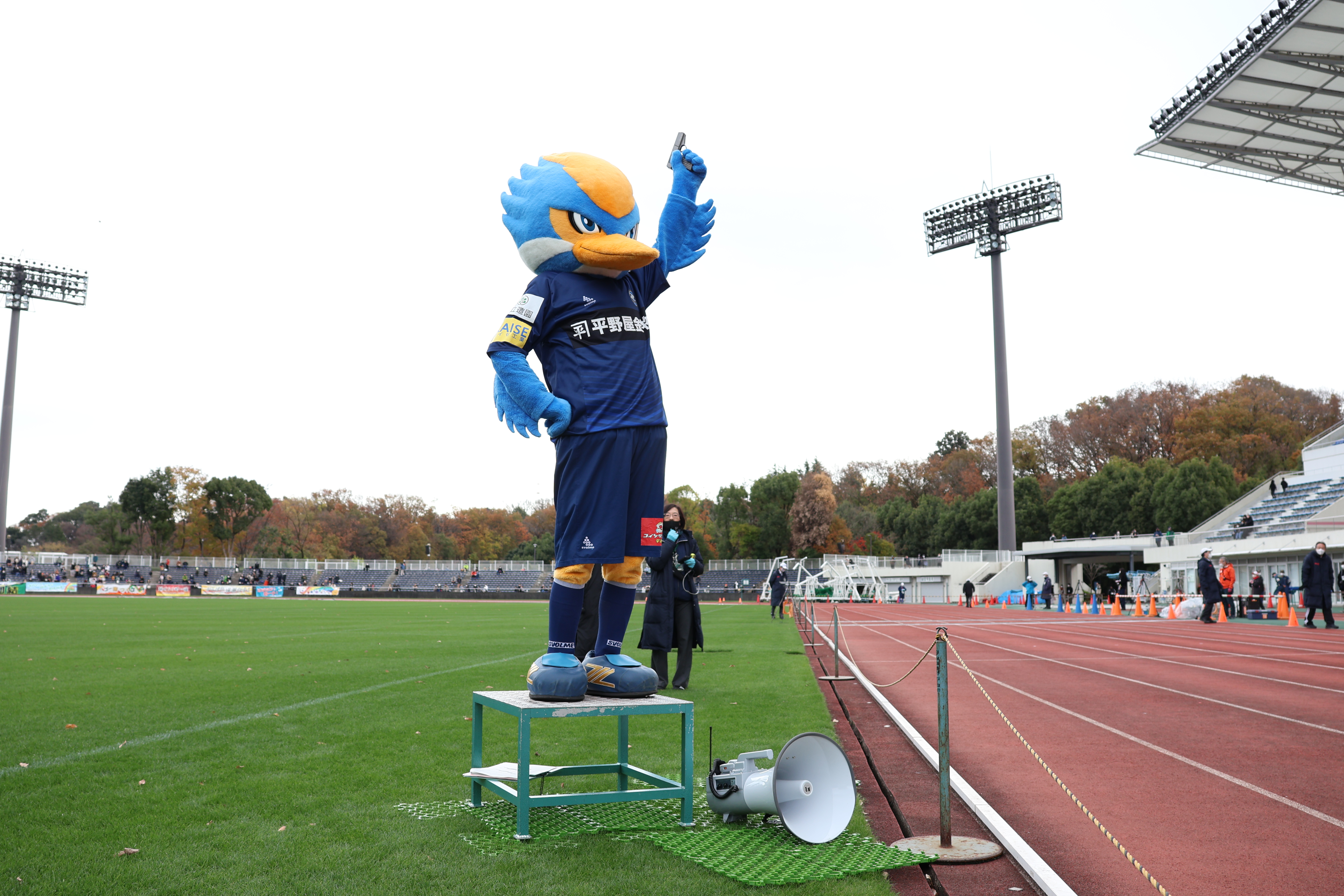 【12/3(土)】ゼルビーが第50回町田市子どもマラソン大会に参加しました！