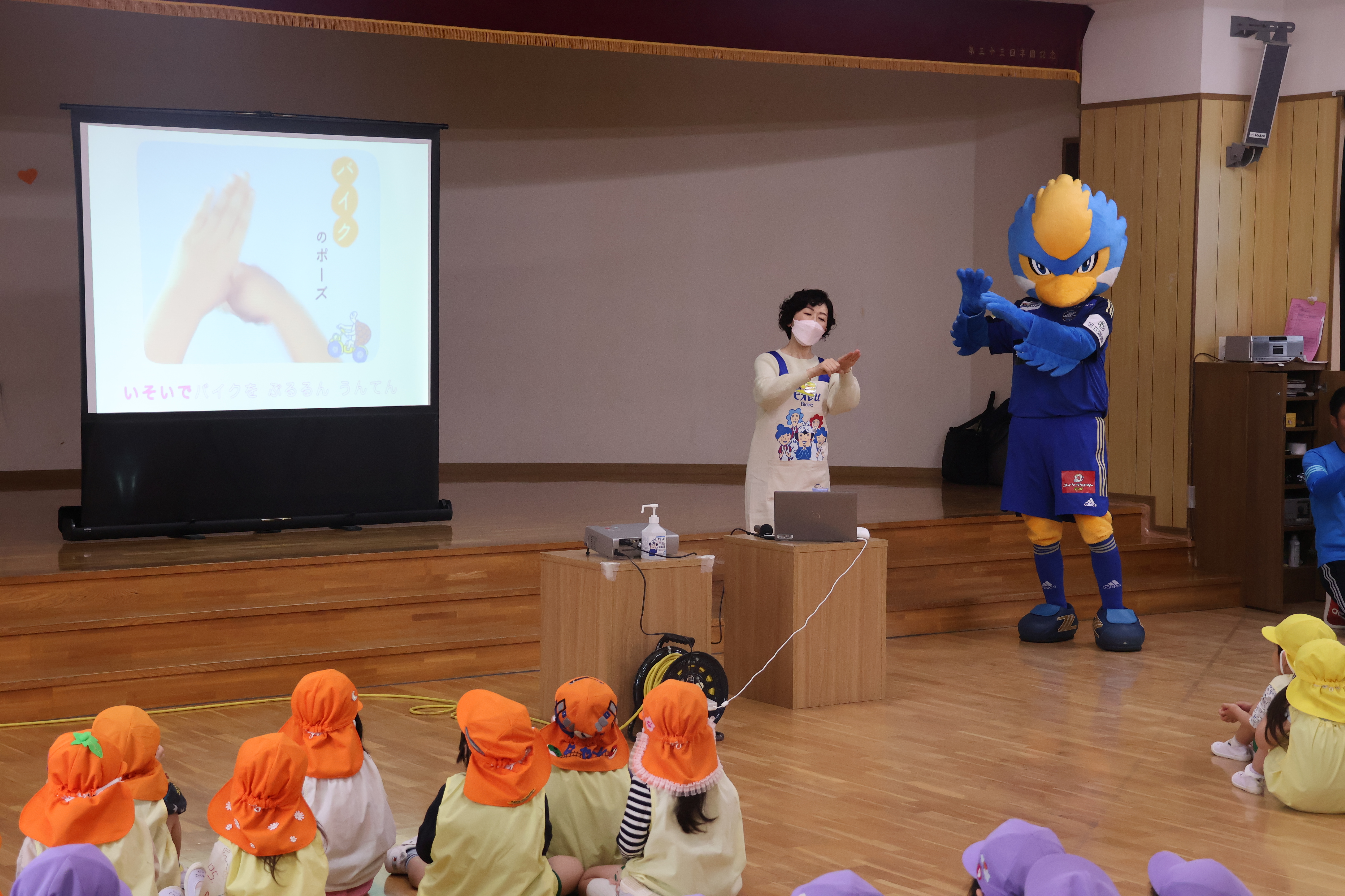【5/23(水)】山ゆり幼稚園にて手洗い講座を行いました！