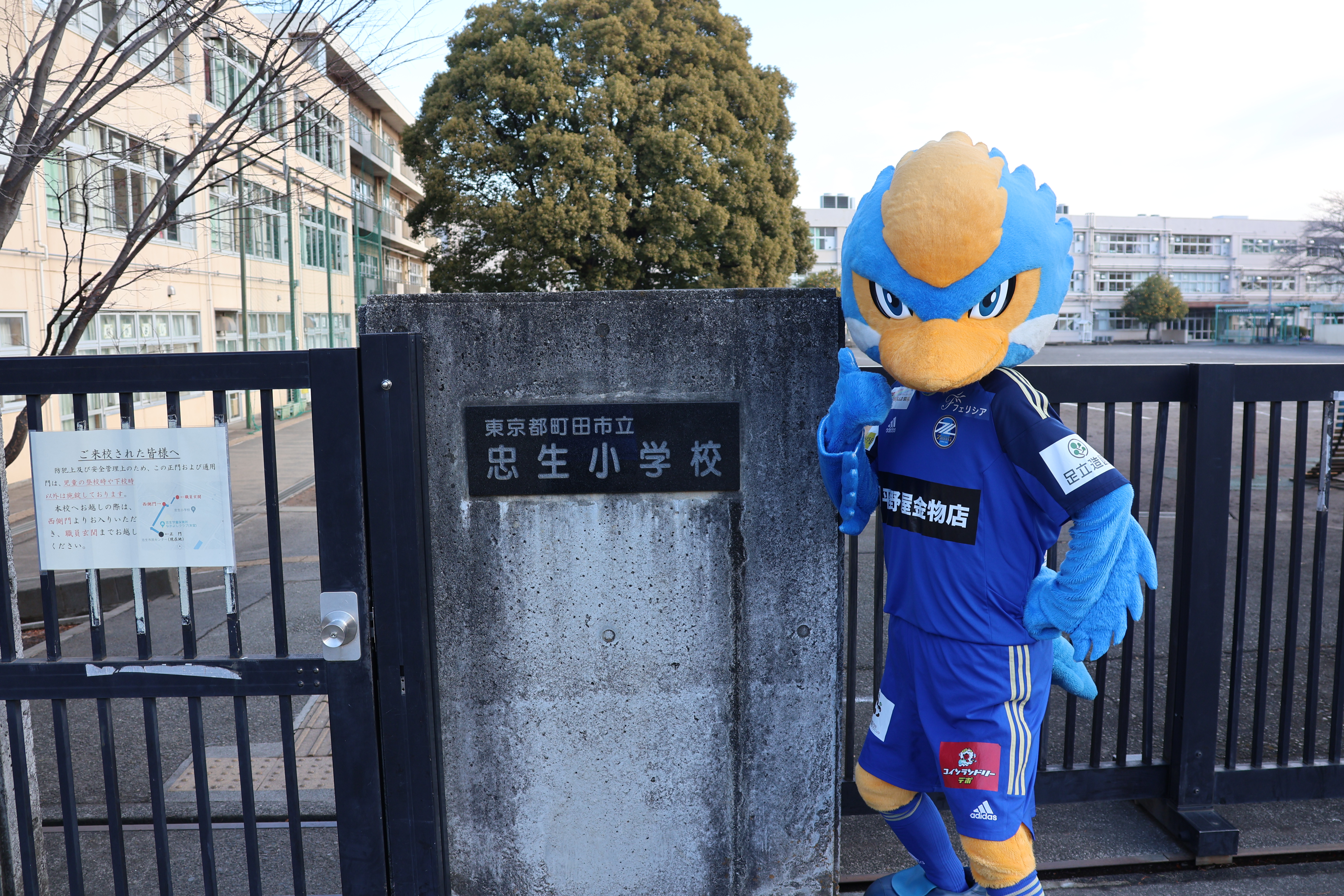 【活動報告】町田市立忠生小学校にてゼルビア朝礼を実施！
