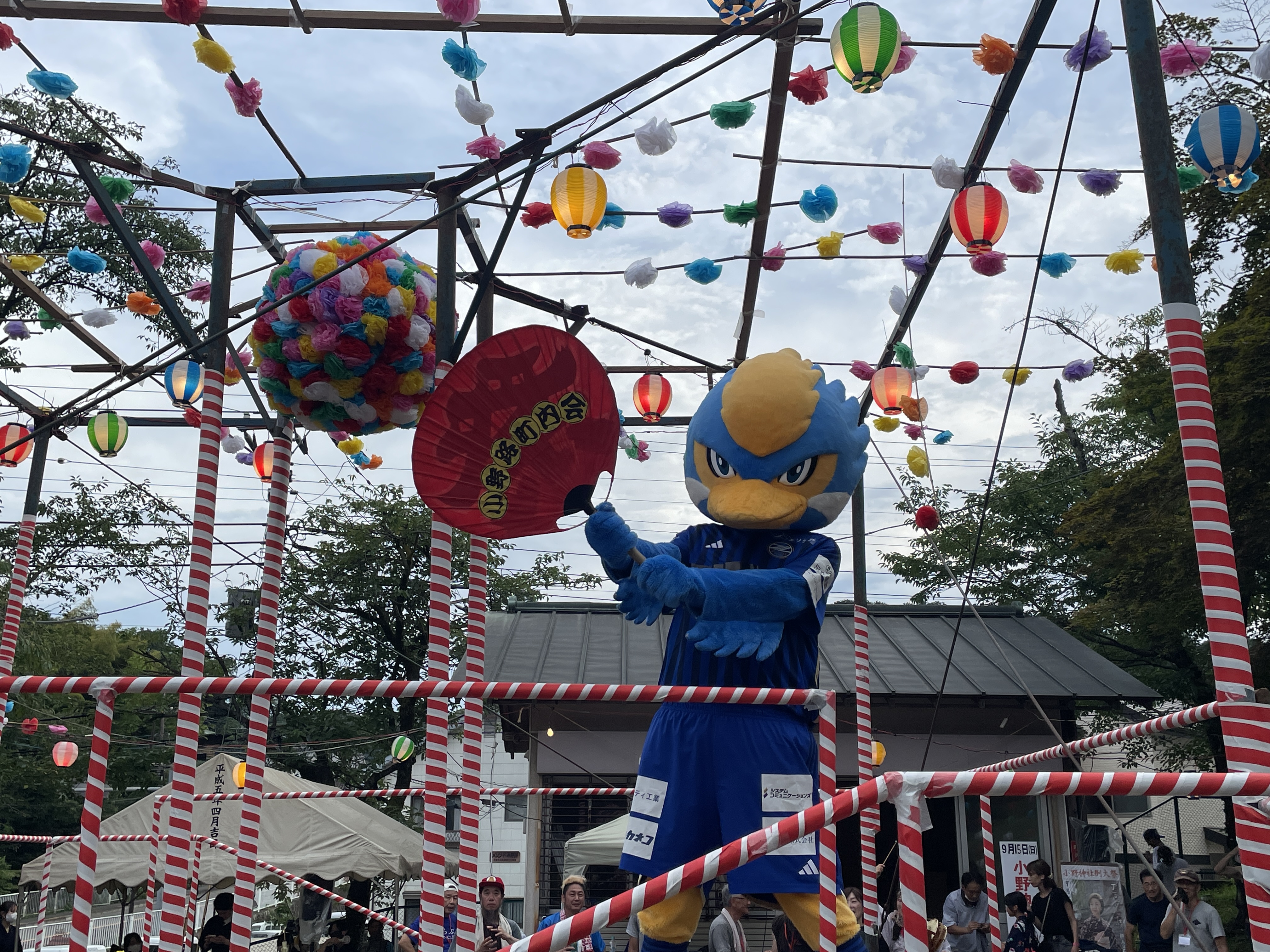 【活動報告】ゼルビーが町田市内の夏祭りに参加！