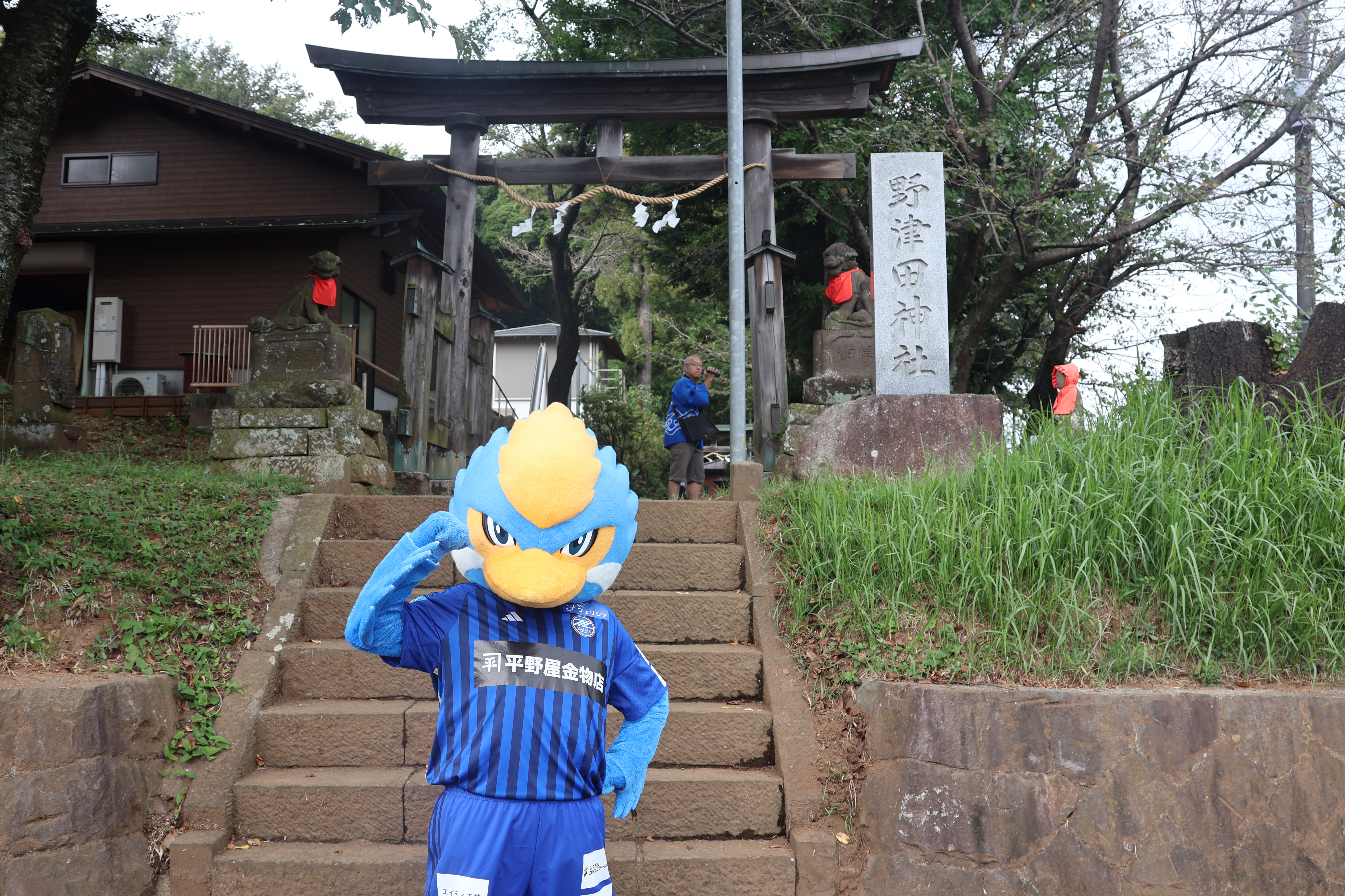 【活動報告】ゼルビーが野津田神社例大祭の子ども山車に参加！