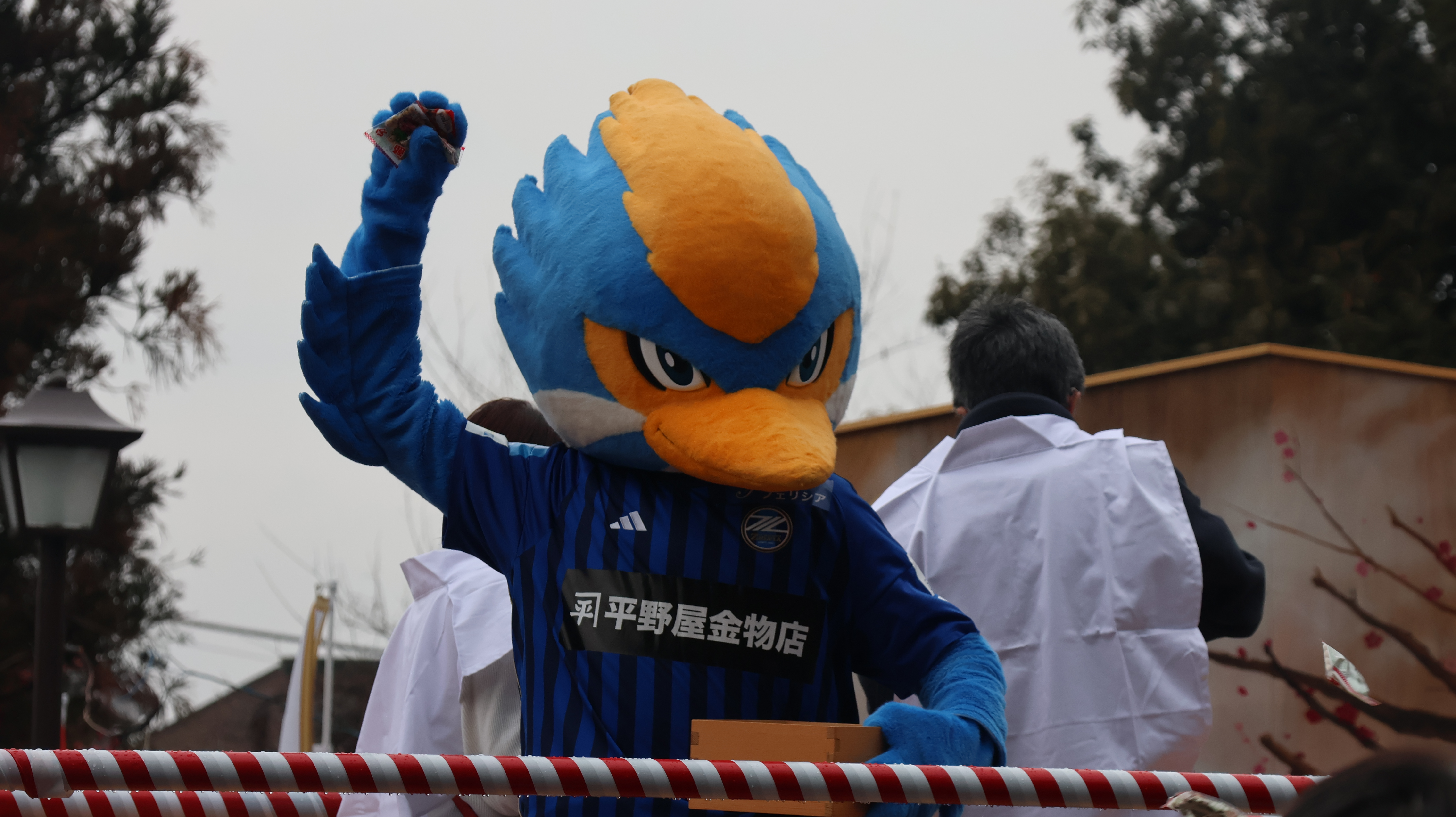 【活動報告】ゼルビーが菅原神社節分祭に参加しました！