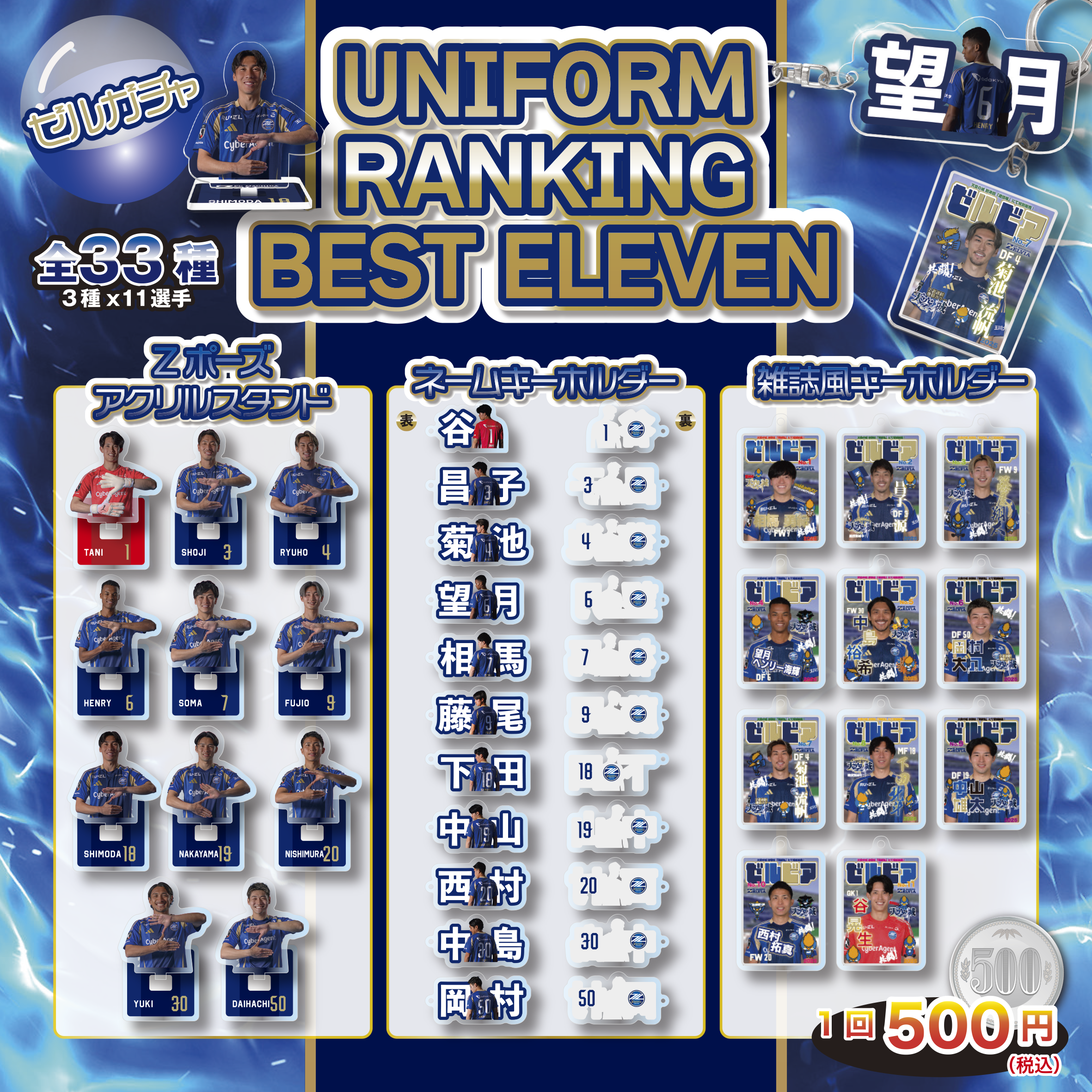 FC町田ゼルビア 谷選手 2025 1stユニ・タオル・アクキー3点セット FC町田ゼルビア 谷選手 2025 1stユニ・タオル・アクキー3点