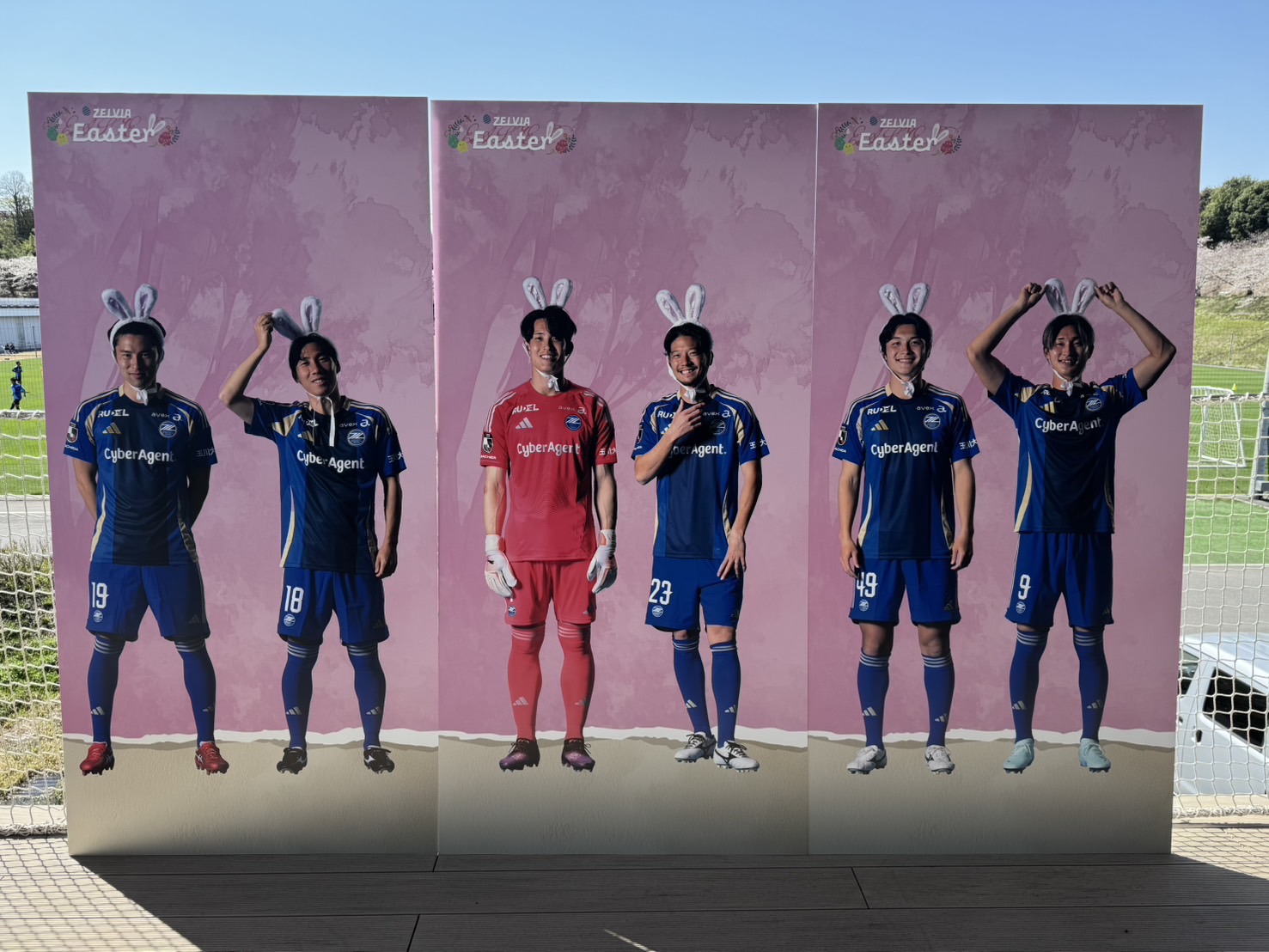 「ZELVIA EASTER 」選手パネルが登場！!
