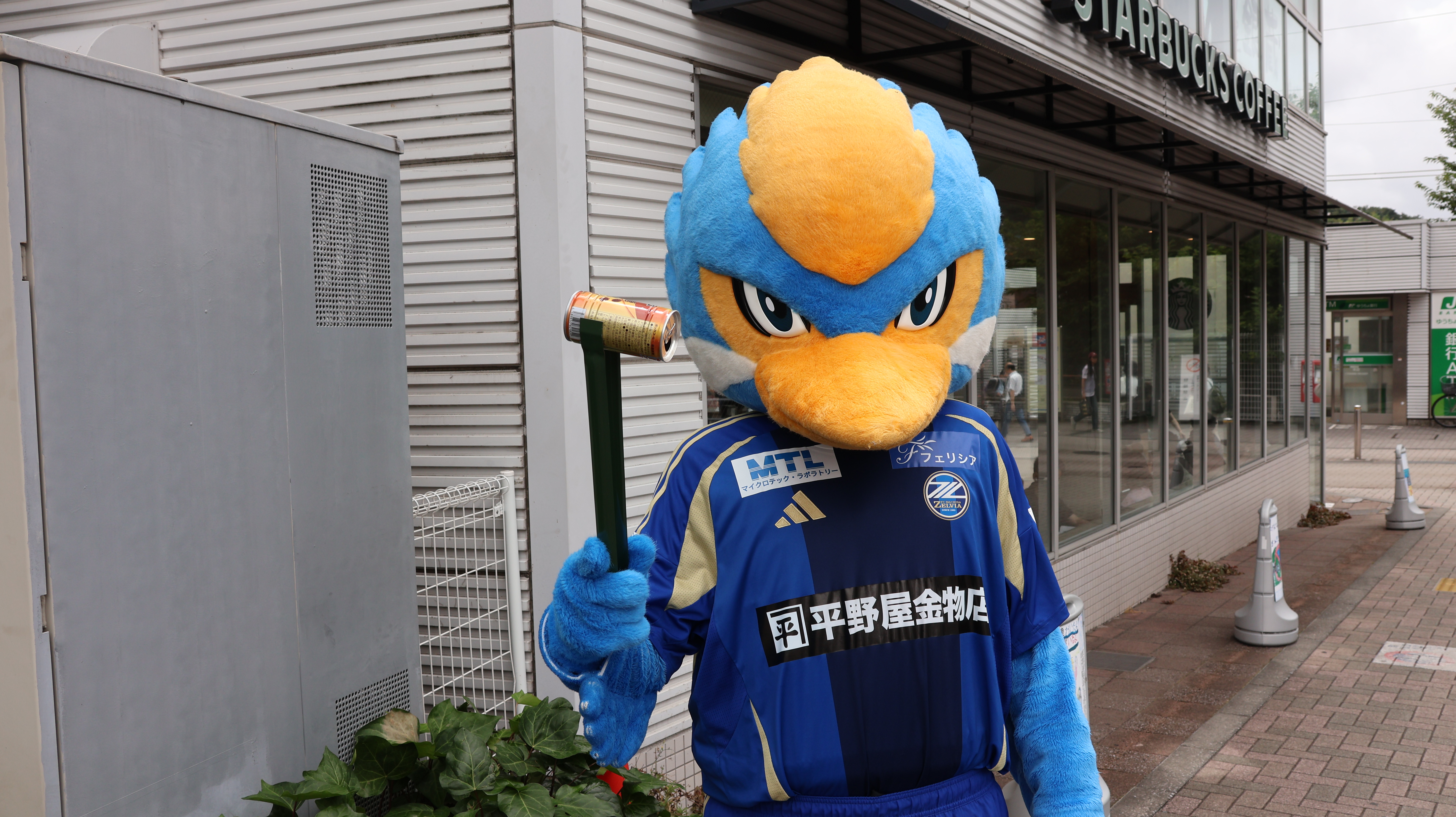 【活動報告】ゼルビーが『鶴川駅周辺ポイ捨て・路上喫煙防止キャンペーン』に参加しました！