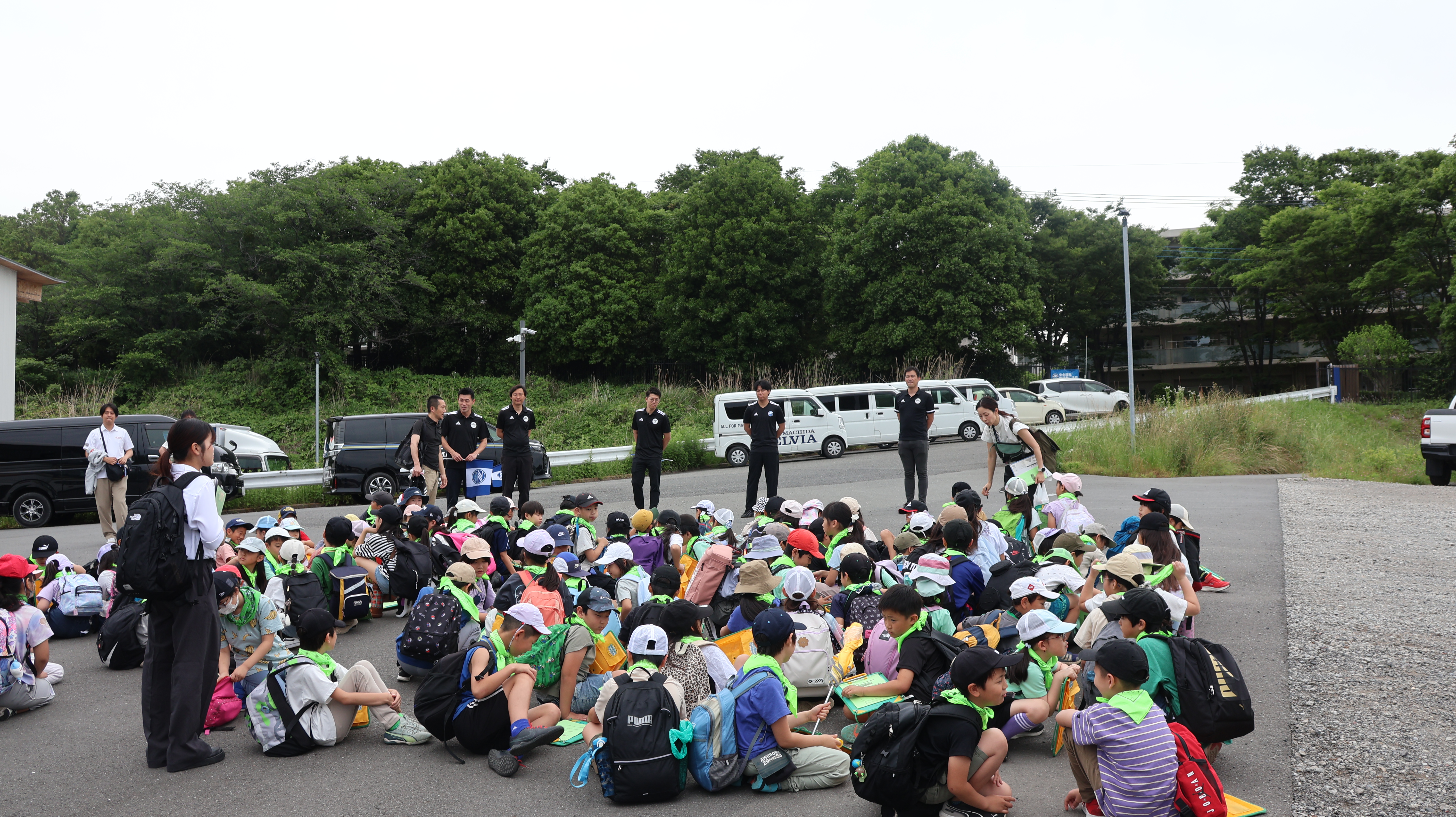 【活動報告】町田市内公立小学校3年生がクラブハウスを見学訪問!