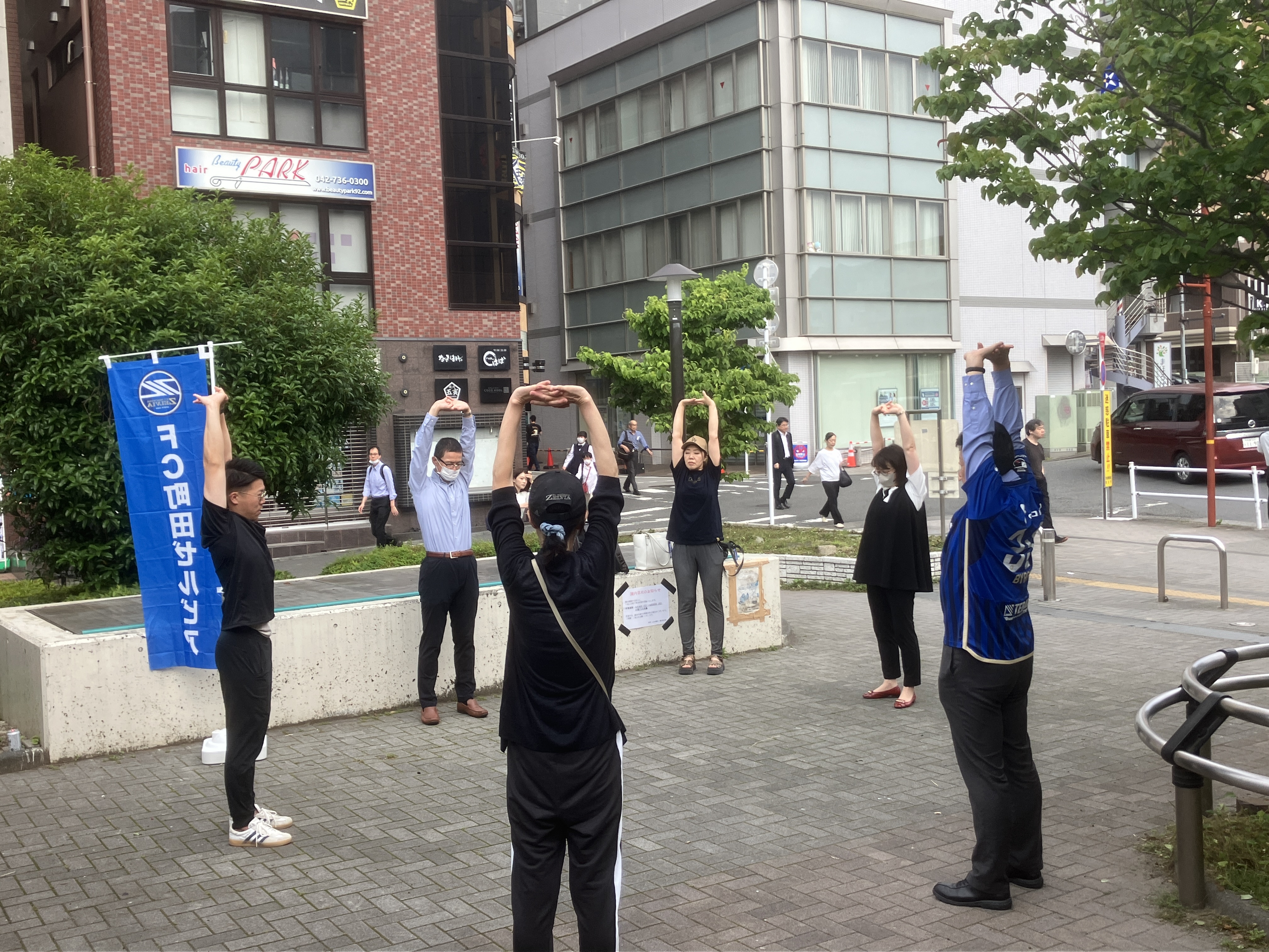 前回の活動の様子
