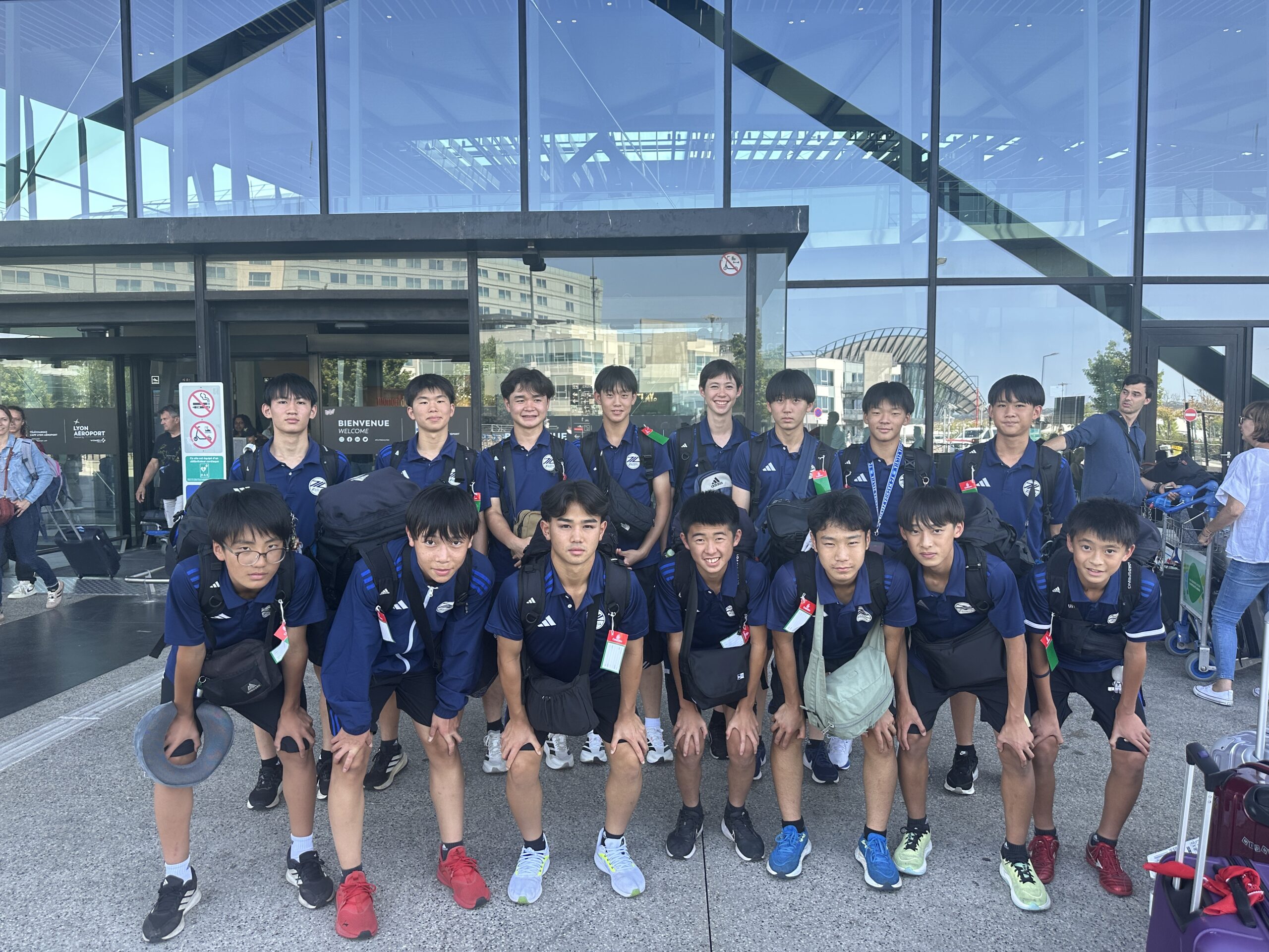 【U-14】フランス・リヨンキャンプ 1～3日目