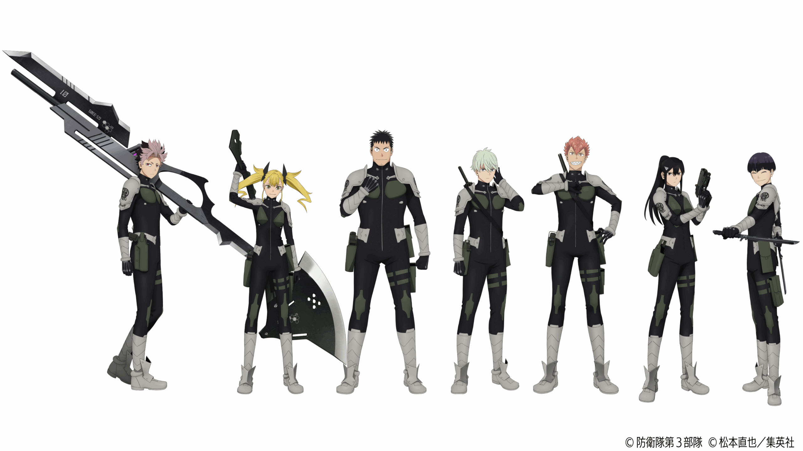 アニメ「怪獣８号」フォトスポットが登場！