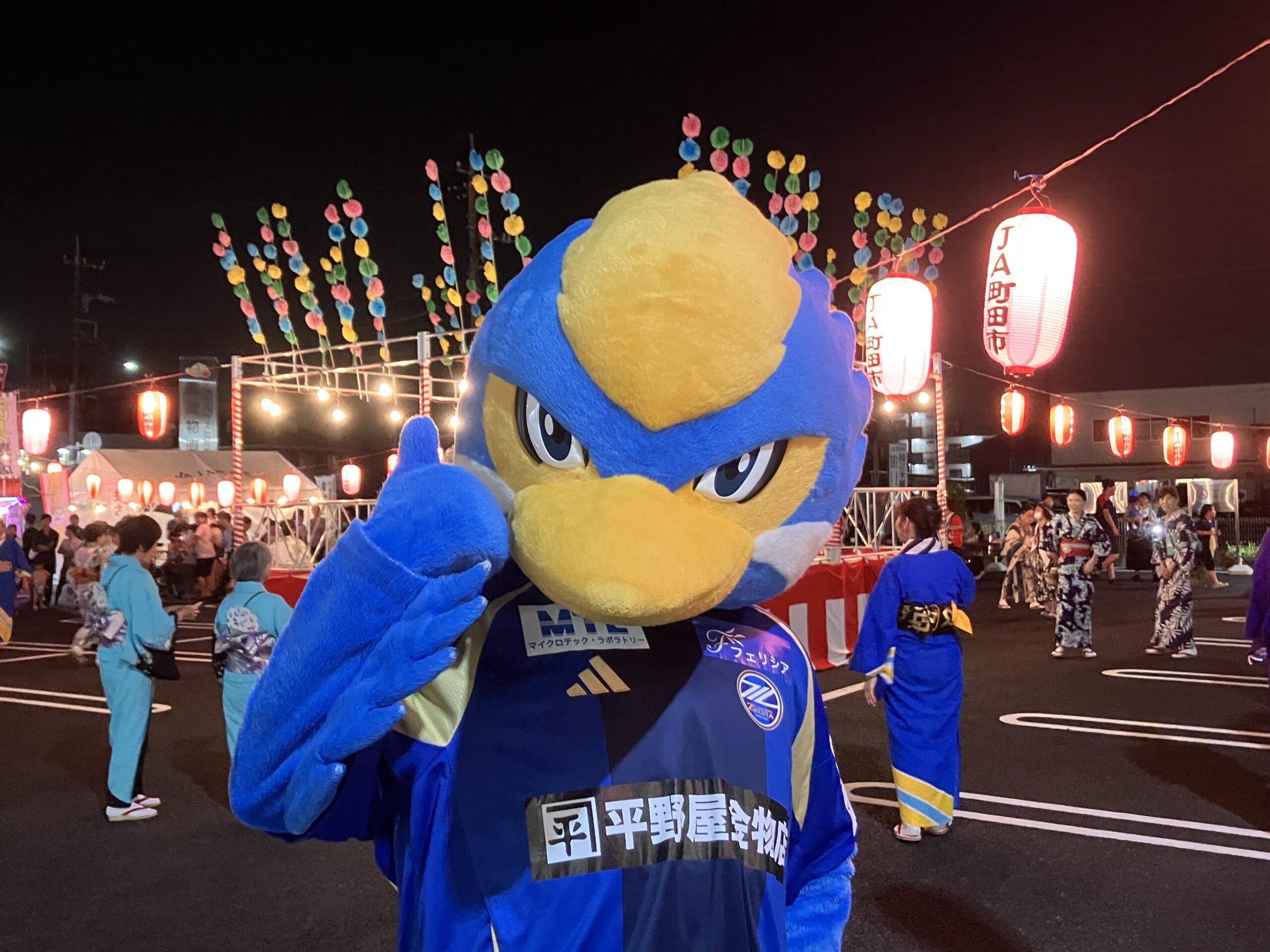 【活動報告】ゼルビーが夏祭りに参加しました！（8/22～8/23）
