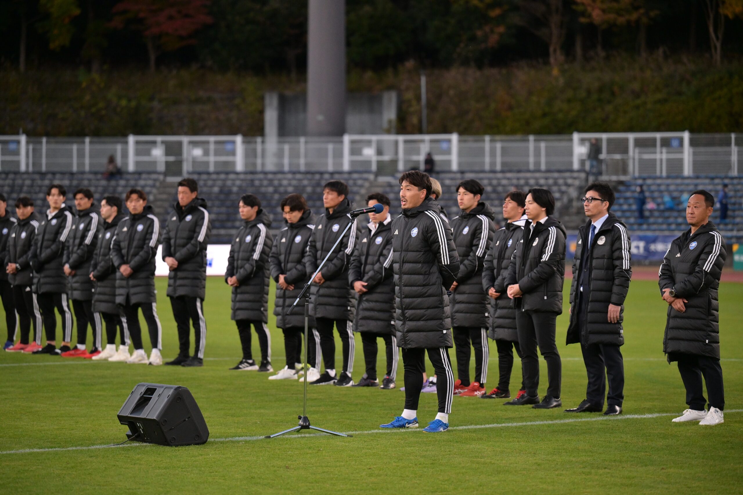 2025ホーム最終戦セレモニー