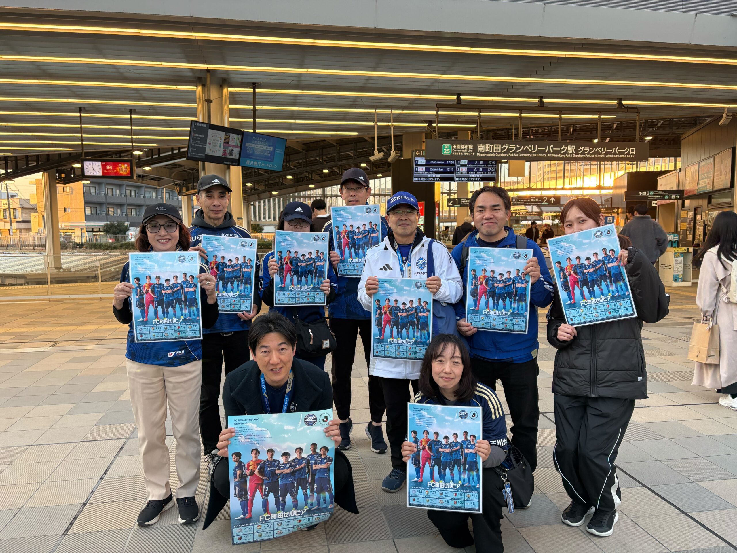 【活動報告】『百年構想リーグポスター』掲出活動を実施！